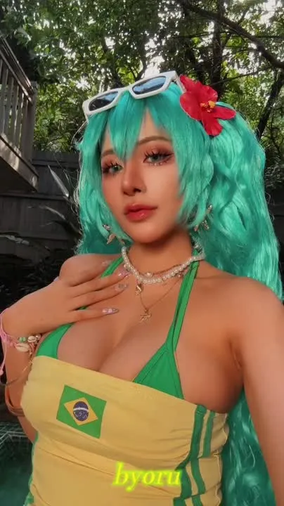 Byoru cosplay album Byoru - 브라질 미쿠 - Video 82