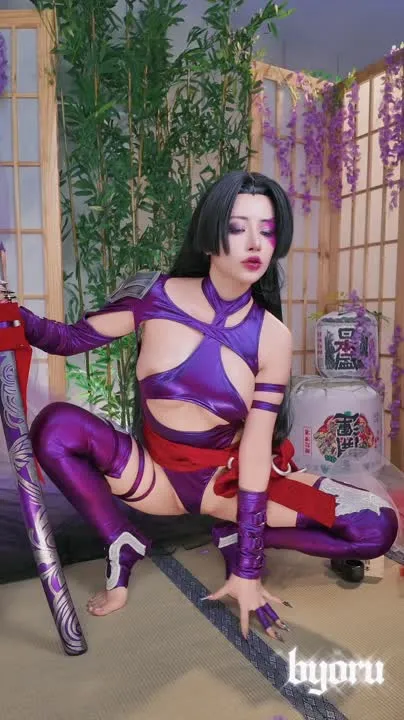 Byoru cosplay album Byorus Psylocke Cosplay - Video 69
