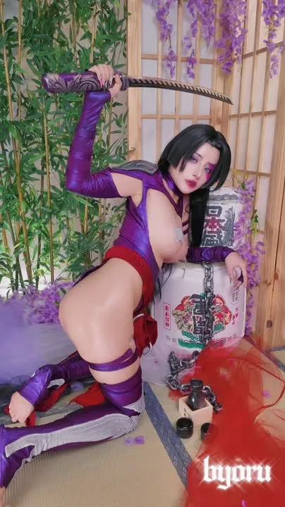 Byoru cosplay album Byorus Psylocke Cosplay - Video 71