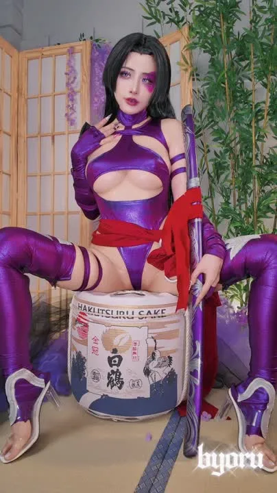 Byoru cosplay album Byorus Psylocke Cosplay - Video 90
