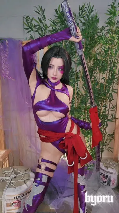 Byoru cosplay album Byorus Psylocke Cosplay - Video 91
