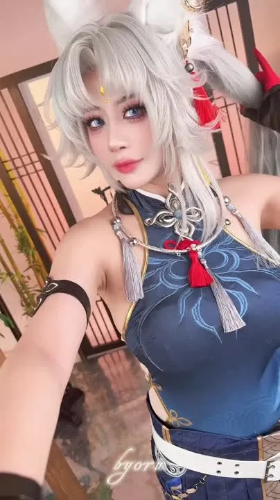 Byoru cosplay album Byoru bilang Feixiao - Video 86