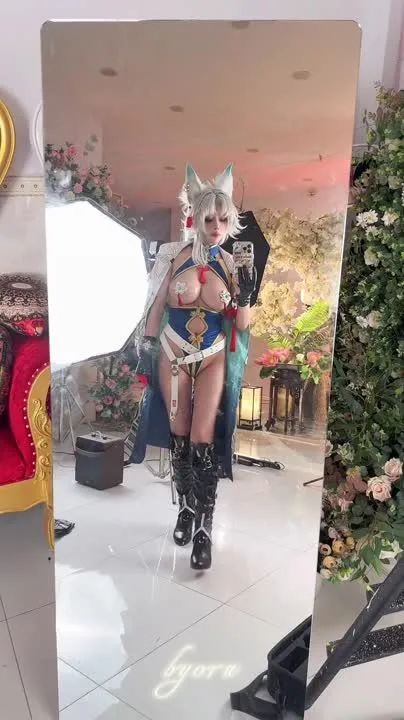 Byoru cosplay album Byoru bilang Feixiao - Video 97