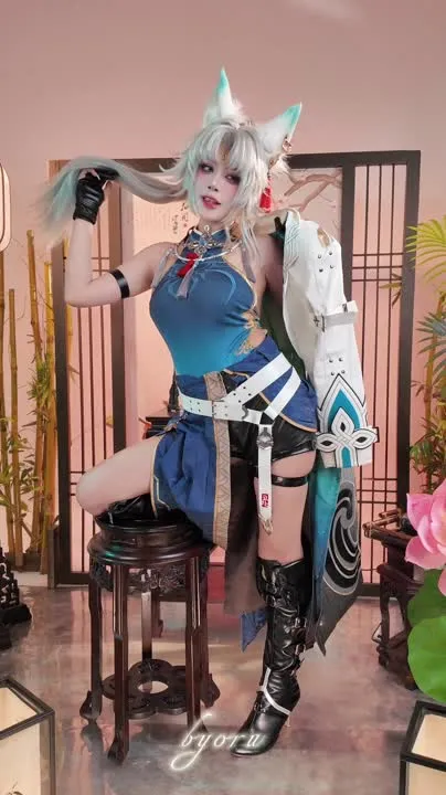 Byoru cosplay album Byoru bilang Feixiao - Video 98