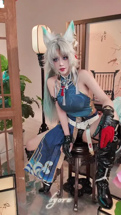 Byoru cosplay album Byoru bilang Feixiao - Video 99