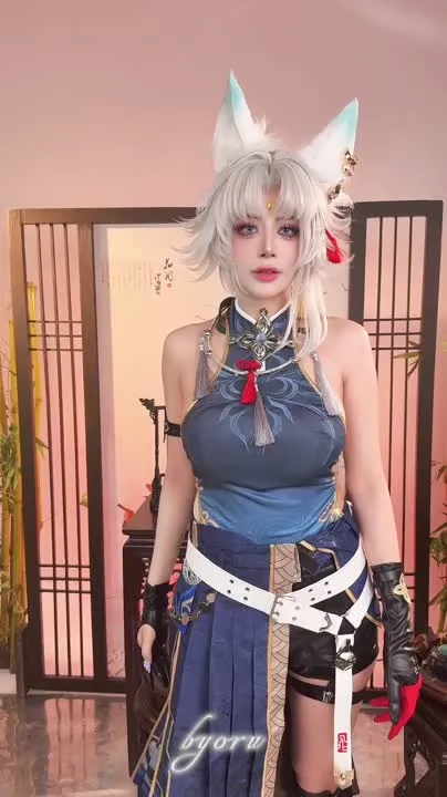 Byoru cosplay album Byoru bilang Feixiao - Video 101