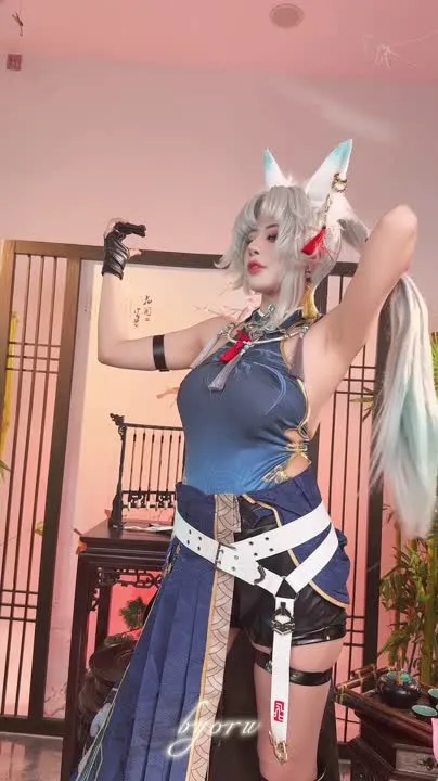 Byoru cosplay album Byoru bilang Feixiao - Video 102