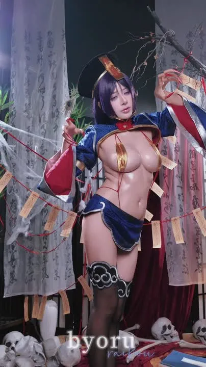 Byoru cosplay album Byoru: Raikou Jiangshi - Video 75
