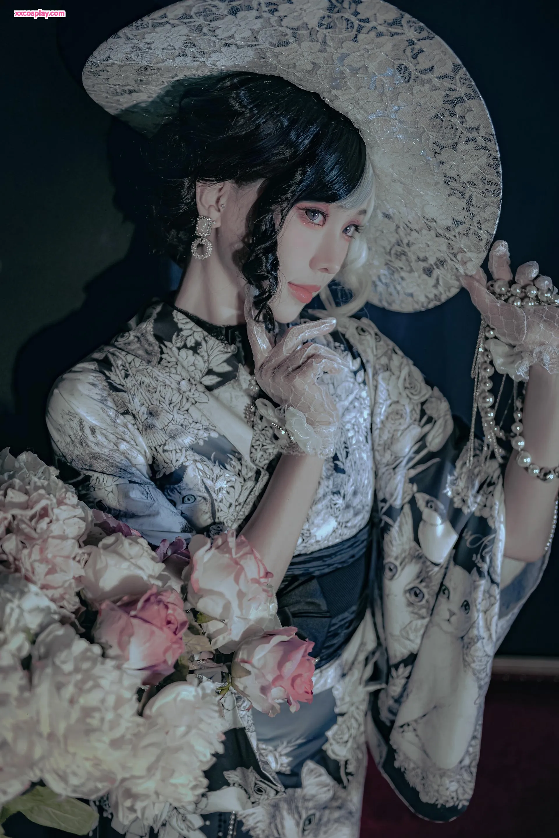 ElyEE子 万圣节和服女巫