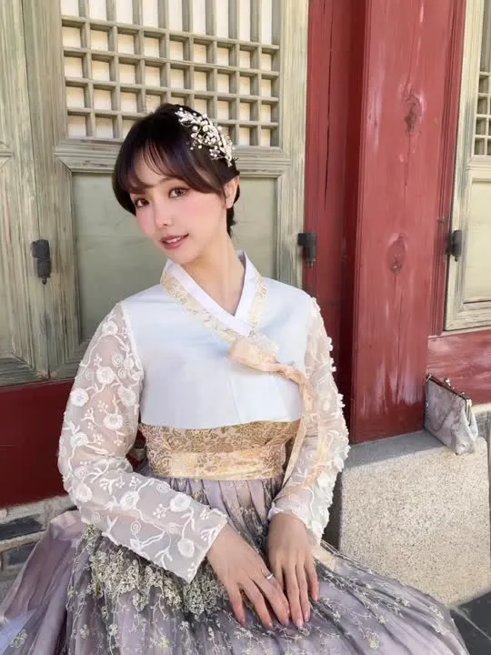ElyEE子 cosplay album ElyEE子 in elegantem Hanbok - Video 21