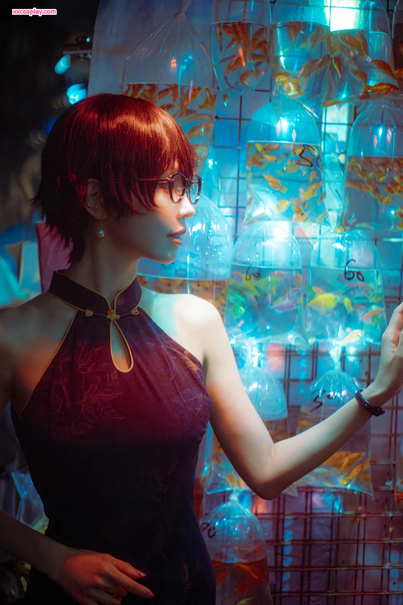 ElyEE子 as Reiko Kujirai in Neon Cheongsam