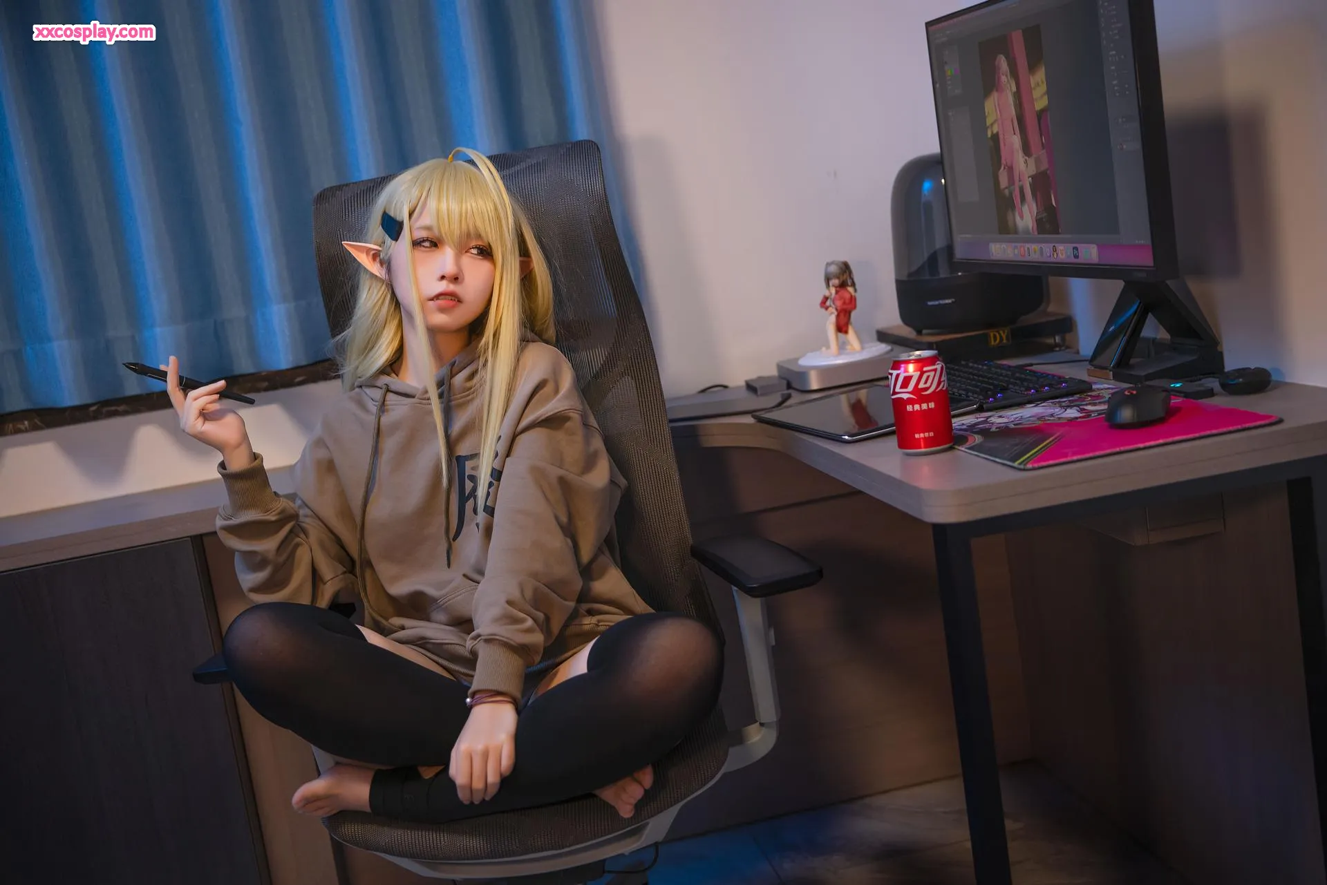 G44不会受伤 - Shui Lan'er Elf Kasual di Rumah