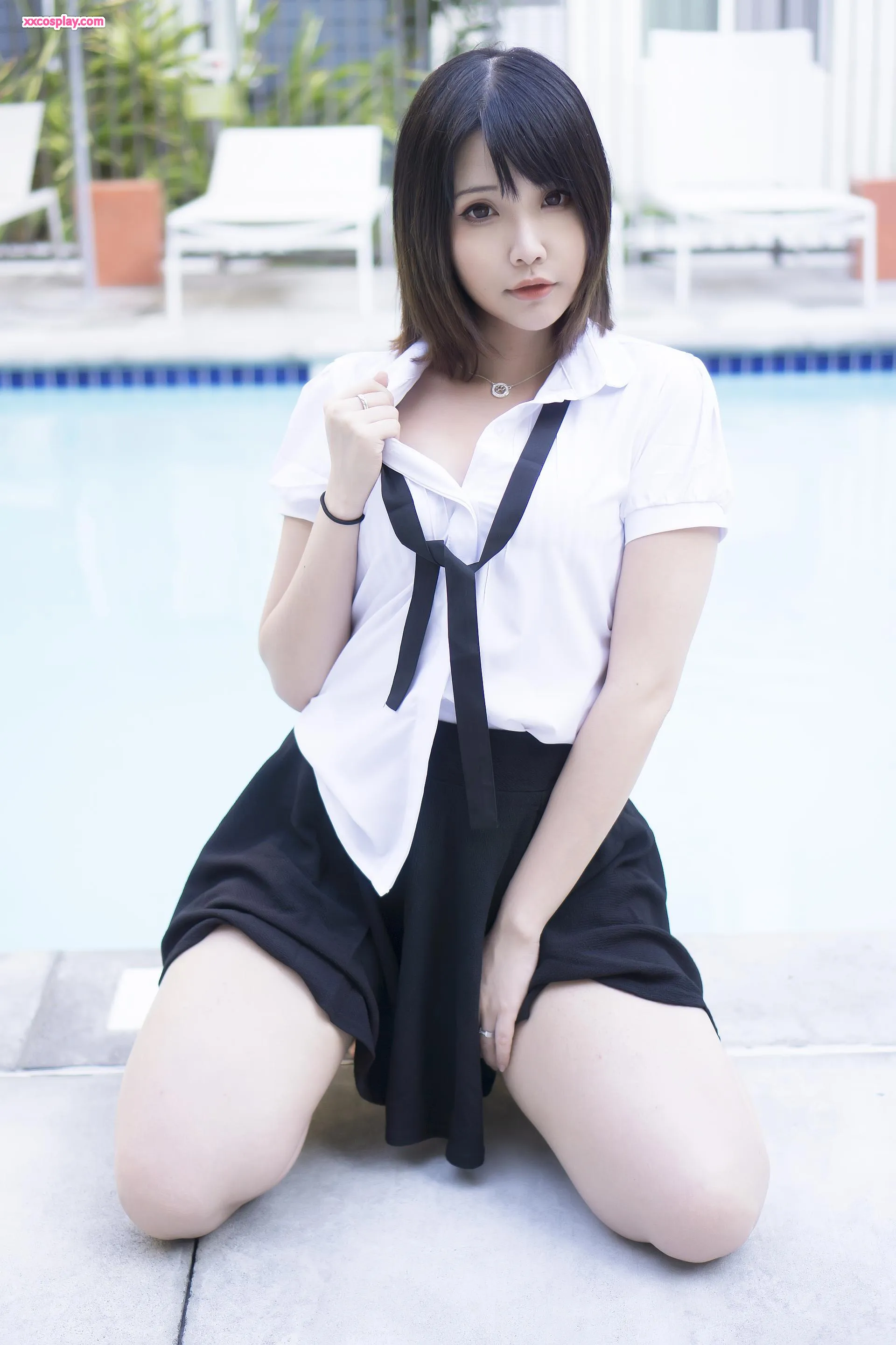 Hana Bunny: Basang Kamiseta Casual