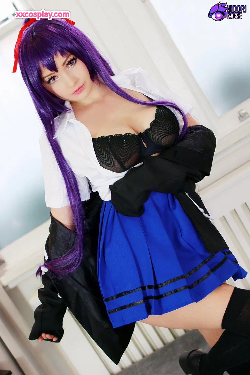 Hidori as Tohka Yatogami: Seductive Sailor & Catgirl Cosplay
