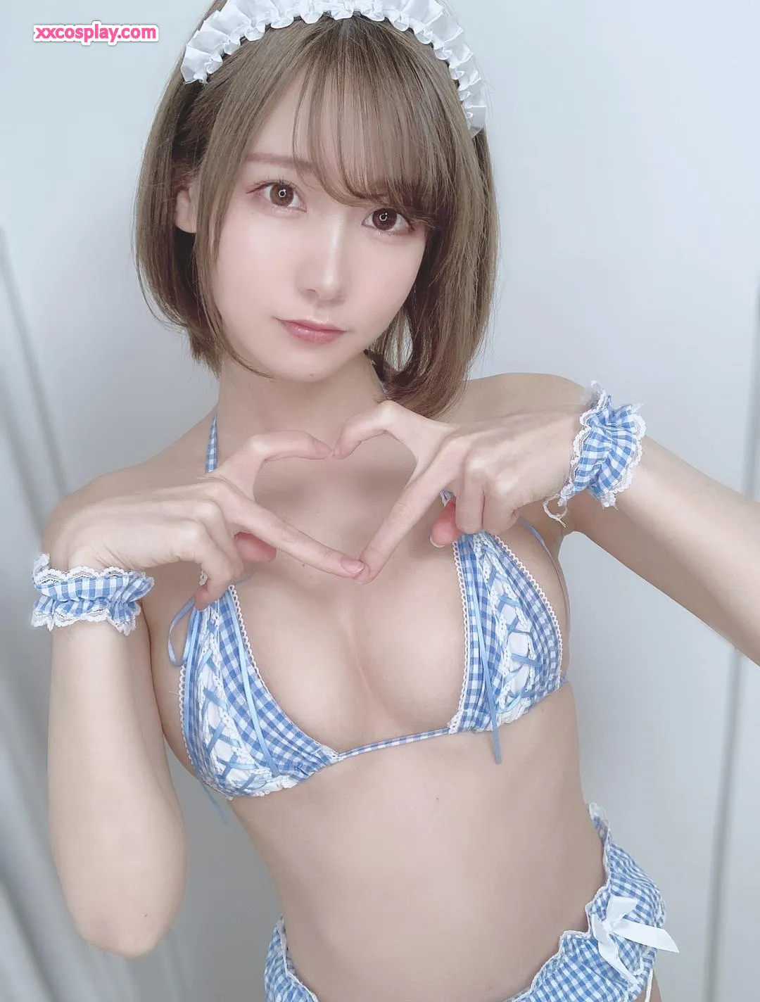 Bikini Gingham Check Bleu de KenKen