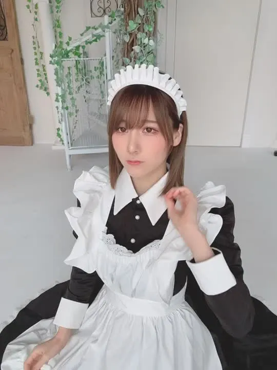 KenKen けん研 (けんけん) cosplay album KenKen의 청순 메이드 유혹 - Video 31
