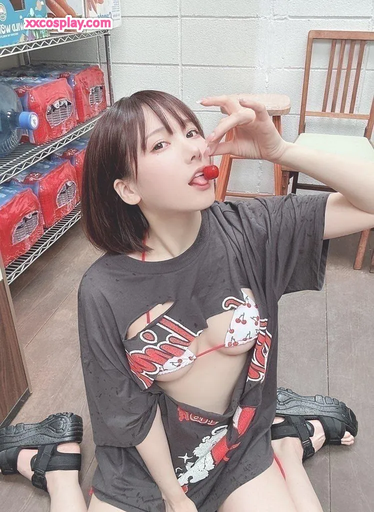 KenKen T-shirt déchiré oversize & bikini