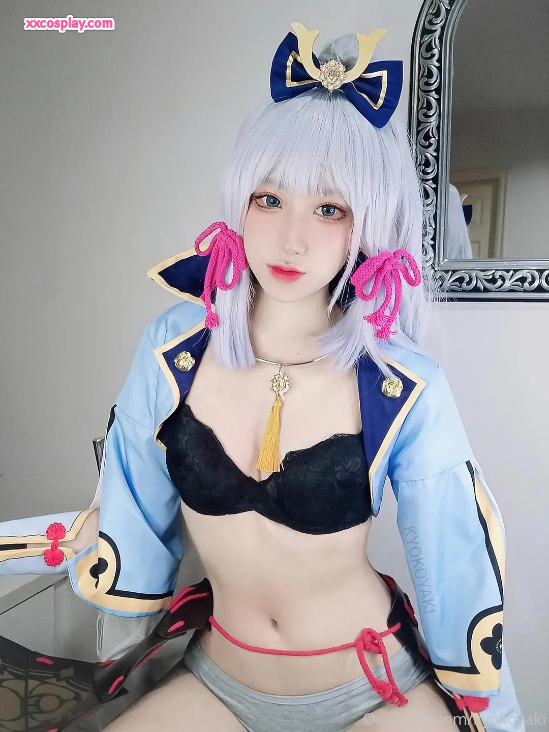 Kyokoyaki sebagai Kamisato Ayaka