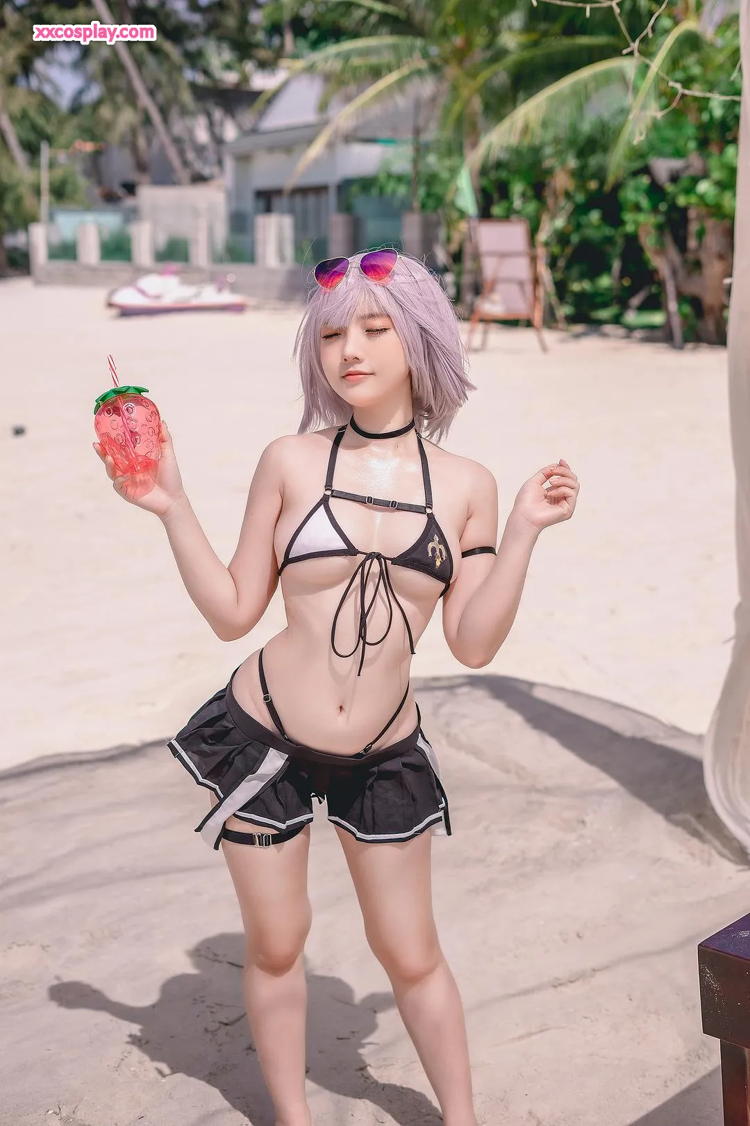 Messie Huang 化身白银诺艾尔：泳装写真集