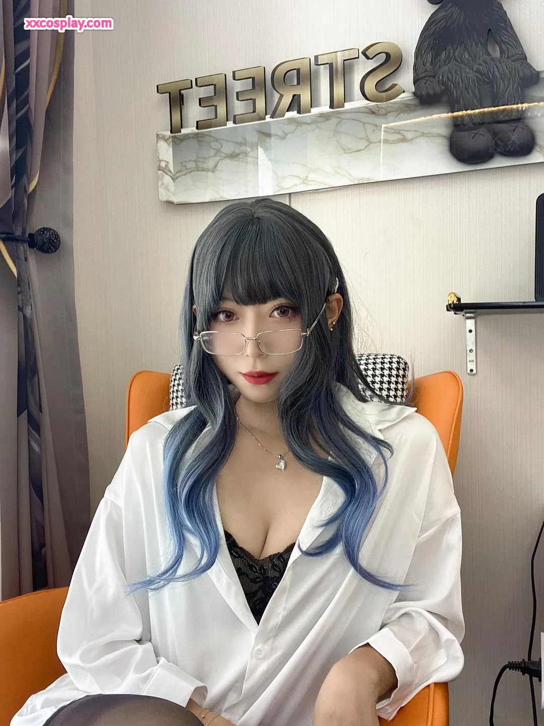 Money冷冷 매혹적인 셔츠 드레스
