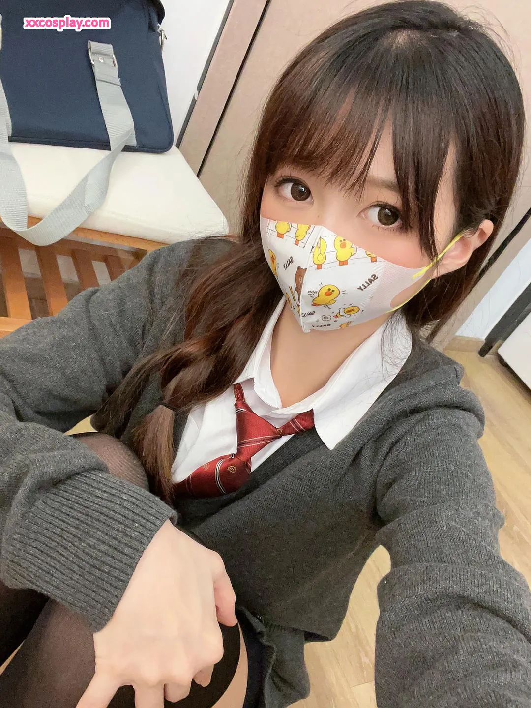 Đồng Phục Học Sinh JK Quyến Rũ Của Nagesa Monster Cat
