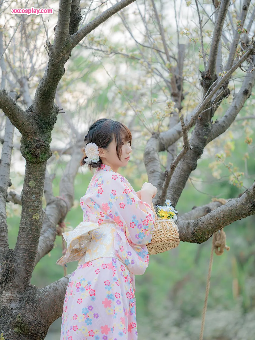 Nagesa魔物喵's April Yukata Swing