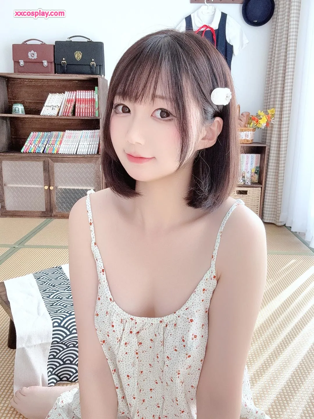 Nagesa Mamono Nya's Floral Roomwear Seduction