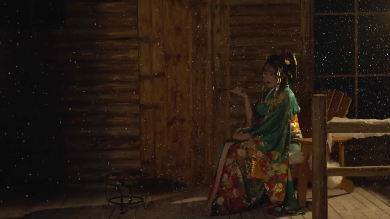 Natsuko夏夏子 cosplay album Natsuko夏夏子: Seductive Oiran Ninja - Video 60