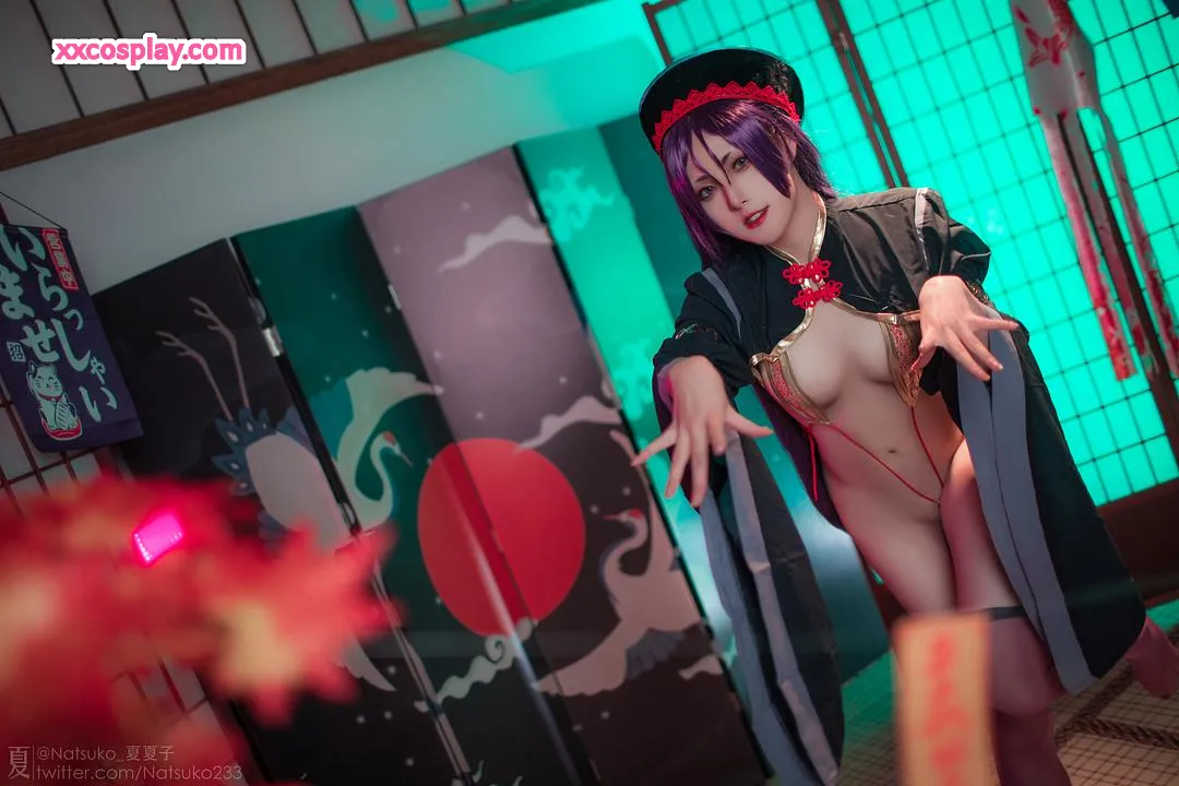 Natsuko夏夏子: FGO Minamoto no Raikou Zombie Doujin Cosplay