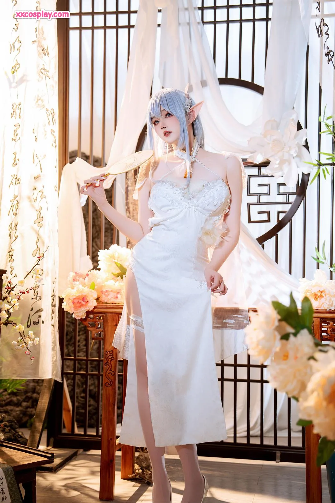 Natsuko夏夏子 – Azur Lane Albion Qipao