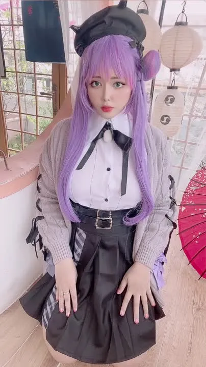 Neppu cosplay album Neppu: Đồng Phục Học Sinh Quyến Rũ Của Towa - Video 44