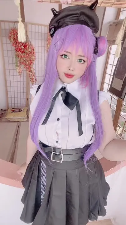 Neppu cosplay album Neppu: Đồng Phục Học Sinh Quyến Rũ Của Towa - Video 46