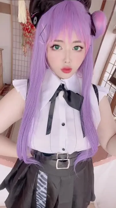 Neppu cosplay album Neppu: Đồng Phục Học Sinh Quyến Rũ Của Towa - Video 49
