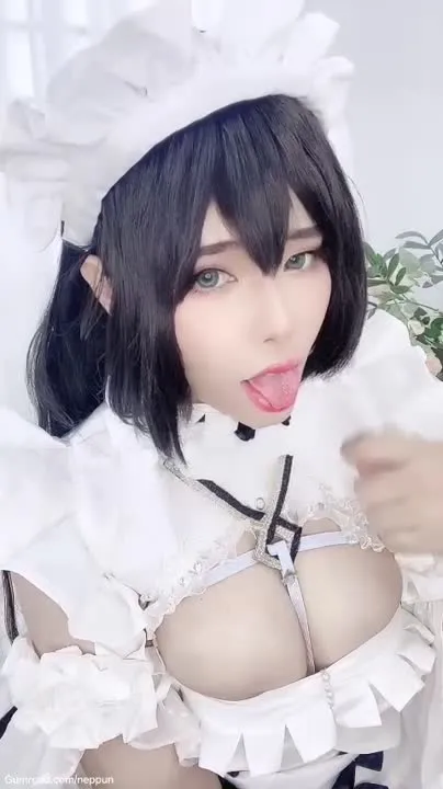 Neppu cosplay album Kosplay Pembantu Menggoda Neppu - Video 31