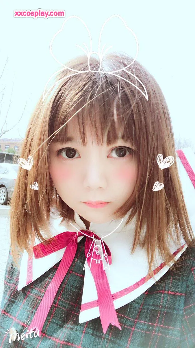 Nikumikyo Cute School Uniform Gravure
