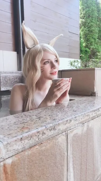 Peach milky cosplay album Peach Milky como K/DA Ahri - Video 145