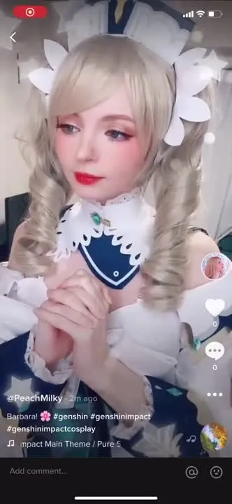 Peach milky cosplay album Peach Milky의 매혹적인 옐란 코스프레 - Video 17