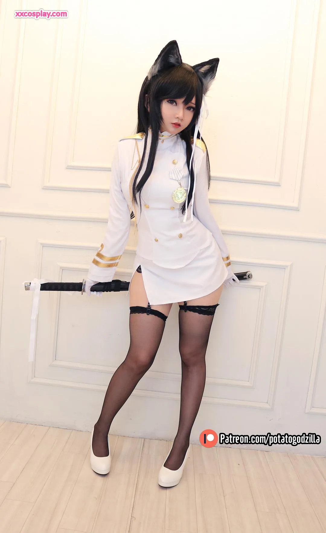 Potato Godzilla como Atago