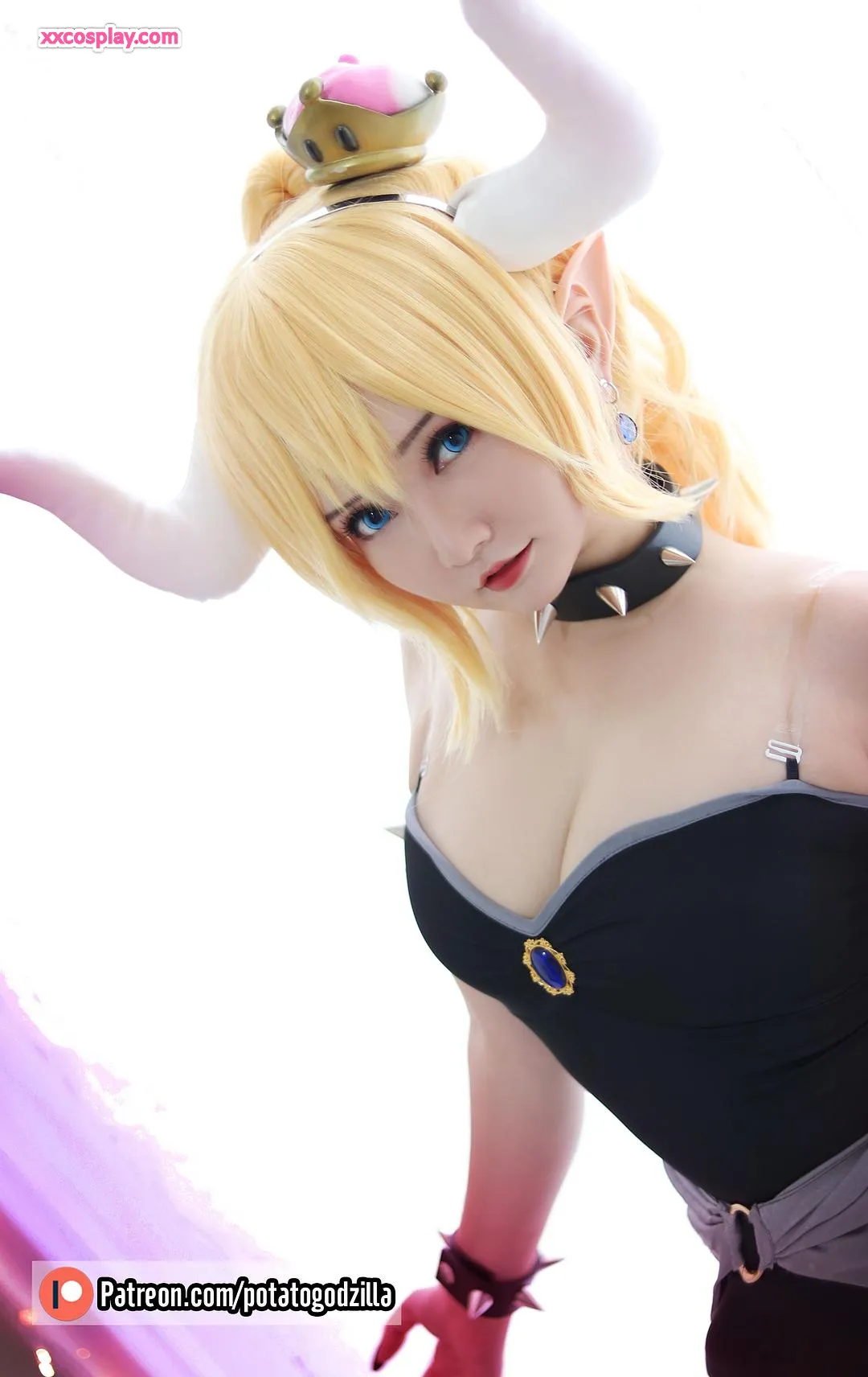Potato Godzilla: Cosplay Bowsette