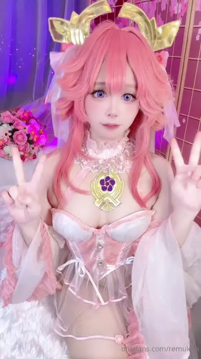 Remukira cosplay album Remukira : Bunny Girl à Motifs Vache Séduisante - Video 34