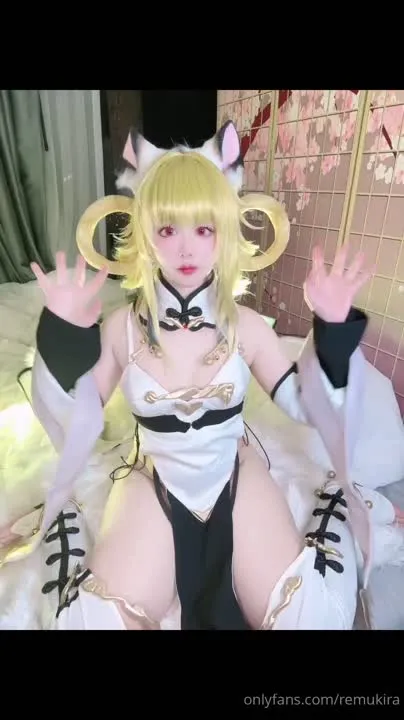 Remukira cosplay album Remukira : Bunny Girl à Motifs Vache Séduisante - Video 36