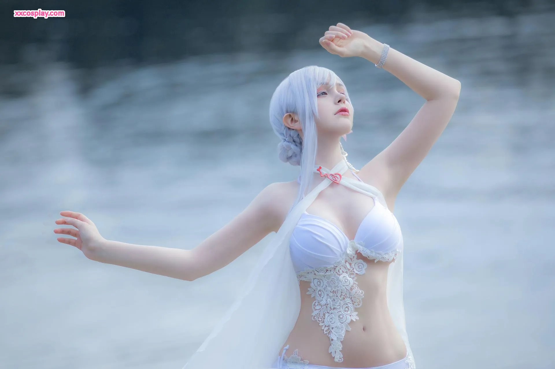 Saya the Fox: Traje de Banho Branca de Neve Gravure