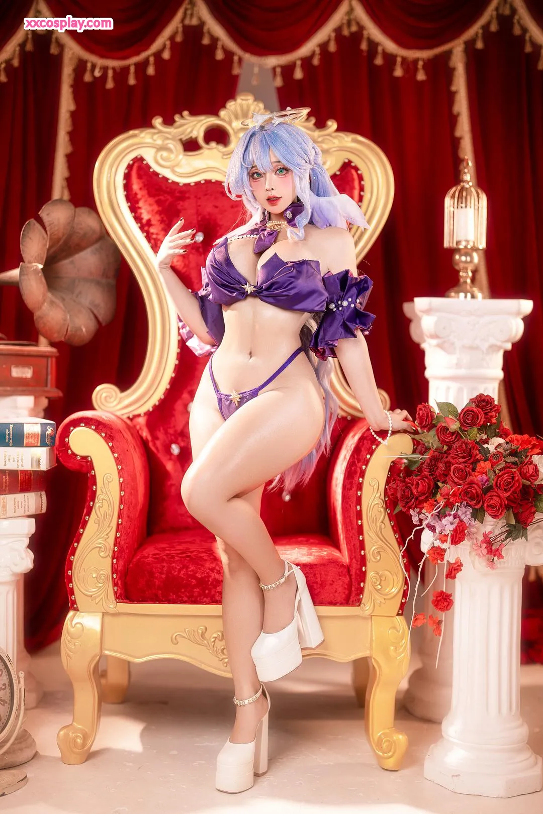 Sayo Momo sebagai Robin - Honkai: Star Rail Gravure