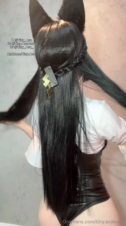 Tiny Asa cosplay album Tiny Asa: Miyabi Bunny Seduction - Video 33