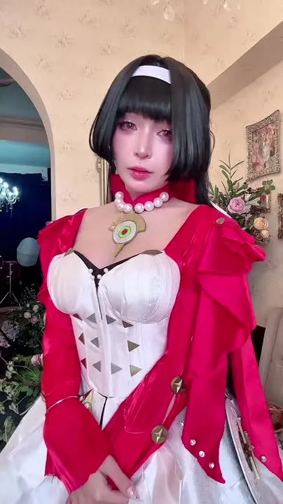Umeko J cosplay album Umeko J Astra Yao Cosplay Lingerie - Video 107