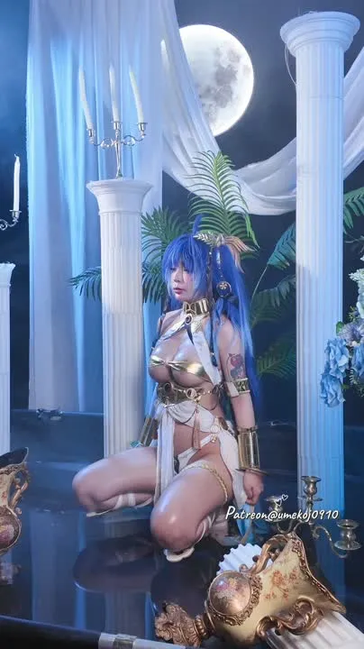 Umeko J cosplay album Umeko J bilang Iuno mula sa Wuthering Waves - Video 112