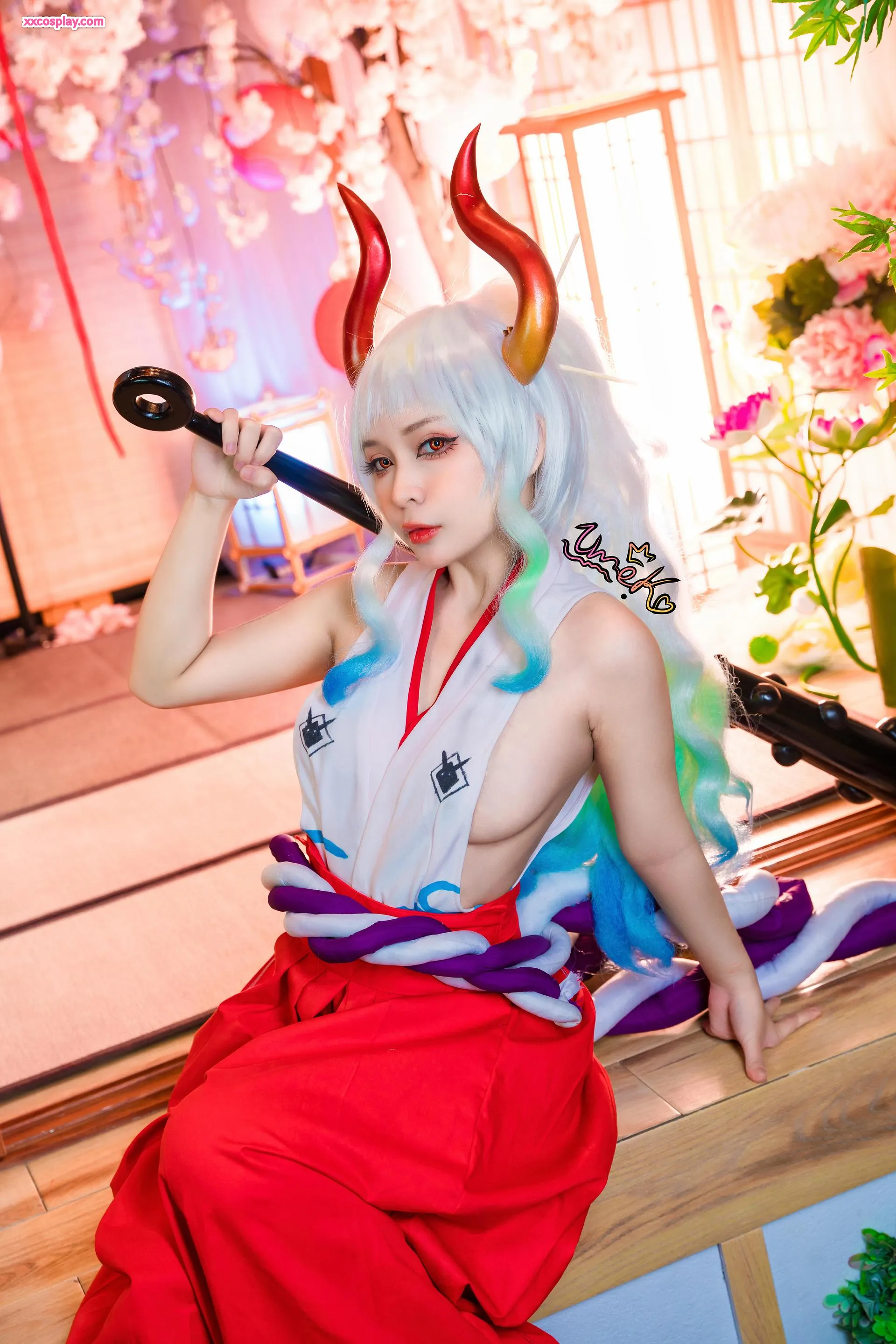 Umeko J hóa thân Yamato - Gravure Quỷ Quyến Rũ