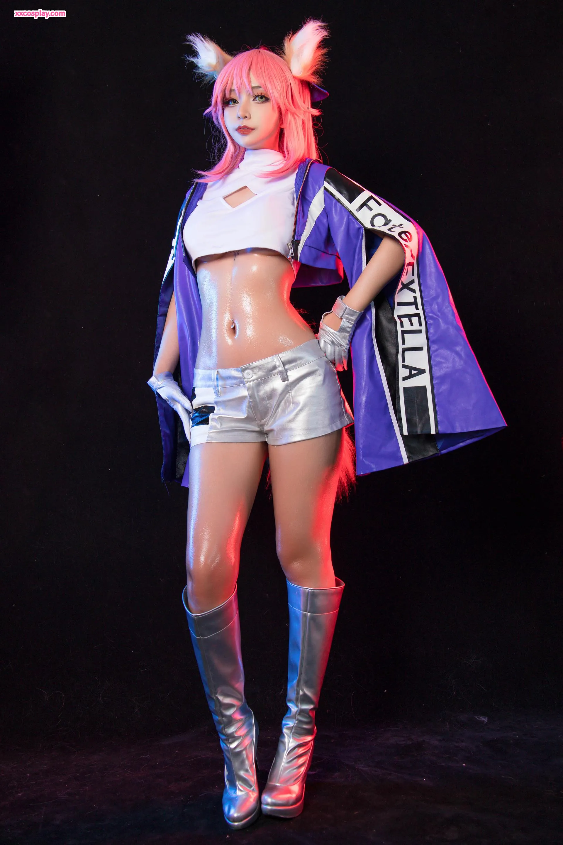 Umeko J Cosplay Tamamo Racing Queen (Fate/Extella)