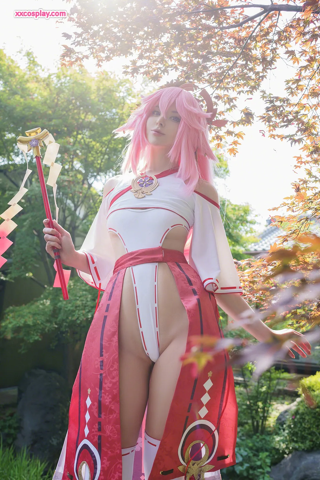 Vinnegal：八重神子 Cosplay