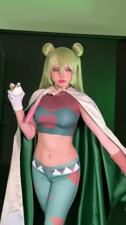 ZinieQ cosplay album ZinieQ as Project Voltage Miku Ground Type (Pokémon) - Video 44